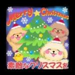 Animation only icon かわいいトイプードルの冬