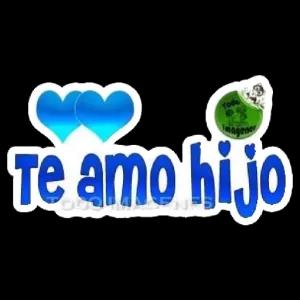 te amo hijo - getsticker.com