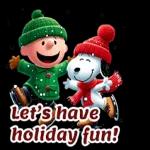 Snoopy Christmas Stickers