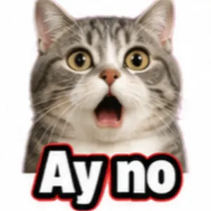 Ay no - getsticker.com