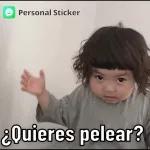 ¿Quieres pelear?