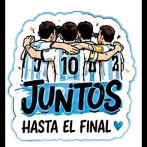JUNTOS HASTA EL FINAL - getsticker.com