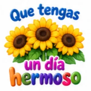 Que tengas un día hermoso - getsticker.com