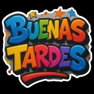 BUENAS TARDES - getsticker.com