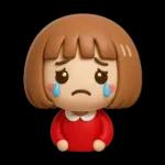 シンプルでかわいい❤️女の子スタンプ