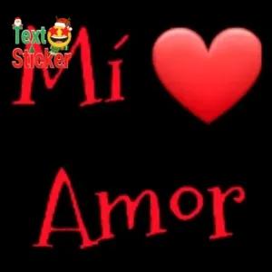 Mi ❤️ Amor - getsticker.com