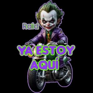 Raid YA ESTOY AQUÍ - getsticker.com