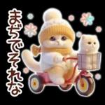 冬の猫のスコティッシュ【よく使う言葉】