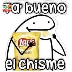 Ta' bueno el chisme - getsticker.com