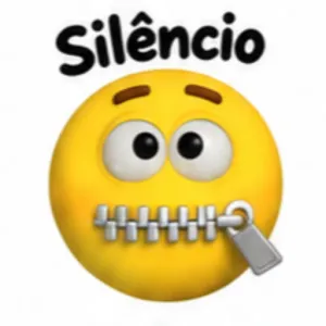 Silêncio - getsticker.com