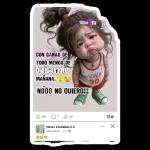 CON GANAS DE TODO MENOS DE bañarme MAÑANA. NOOO NO QUIERO!!!