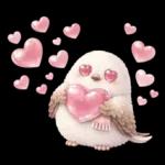 気持ち伝える❤️シマエナガ❤️