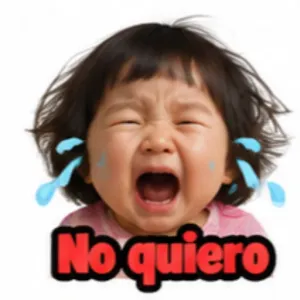 No quiero - getsticker.com