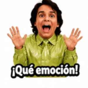¡Qué emoción! - getsticker.com