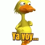 Ya voy...