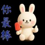 可愛白兔-實用短語