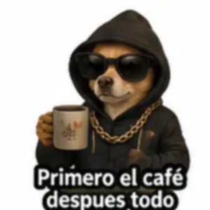Primero el café despues todo - getsticker.com