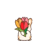 飛び出す！コギたんの春のお返事スタンプ