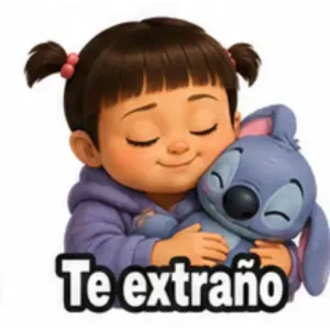 Te extraño - getsticker.com