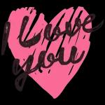 I love you