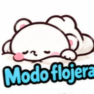 Modo flojera - getsticker.com