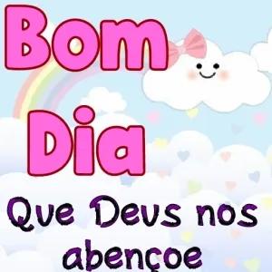 Bom Dia Que Deus nos abençoe - getsticker.com