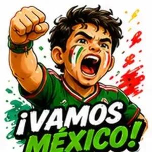 ¡VAMOS MÉXICO! - getsticker.com