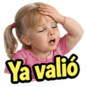 Ya valió - getsticker.com
