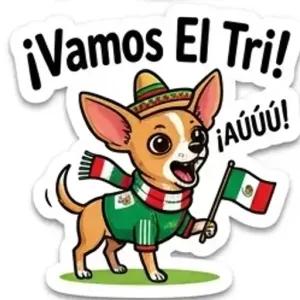 ¡Vamos El Tri! ¡AÚÚÚÚ! - getsticker.com