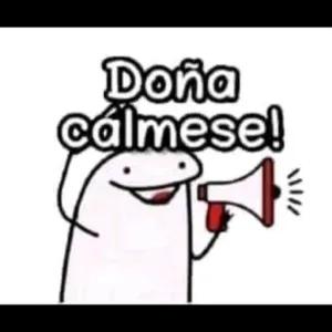 Doña cálmese! - getsticker.com