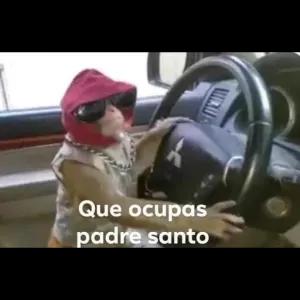 Que ocupas padre santo - getsticker.com