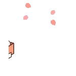 飛び出す！コギたんの春のお返事スタンプ