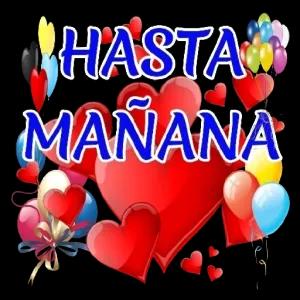 HASTA MAÑANA - getsticker.com