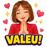 Adesivos de menina