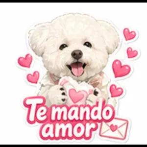 Te mando amor - getsticker.com