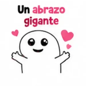 Un abrazo gigante - getsticker.com