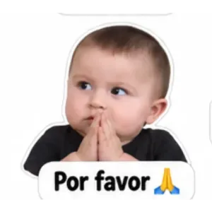 Por favor 🙏 - getsticker.com