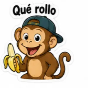 Qué rollo - getsticker.com