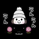 毎年使える♡ゆるかわガール 冬