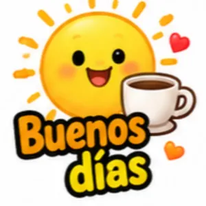 Buenos días - getsticker.com