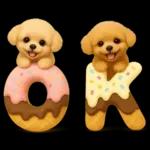 毎日使える【挨拶★返事】トイプードル