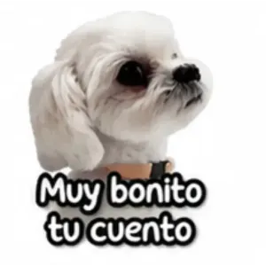 Muy bonito tu cuento - getsticker.com