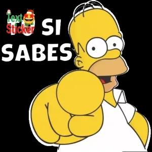 SI SABES - getsticker.com