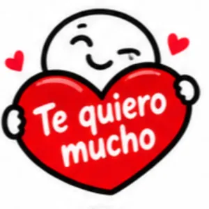 Te quiero mucho - getsticker.com