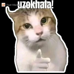 uzokhala! - getsticker.com