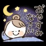 【日常】挨拶♡おだんごスマイルガール♡