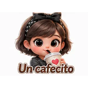 Un cafecito - getsticker.com
