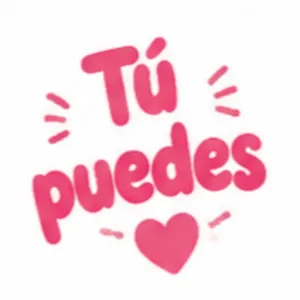 Tú puedes - getsticker.com