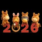 み～んな使える♡大人達の年賀スタンプ2026