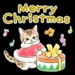 冬の毎日と年末年始☆猫たちのスタンプ